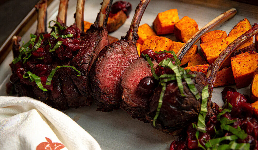 Festive Venison French Rack