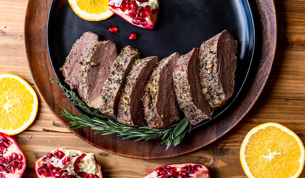 Garlic & Rosemary Whole Bison Tenderloin
