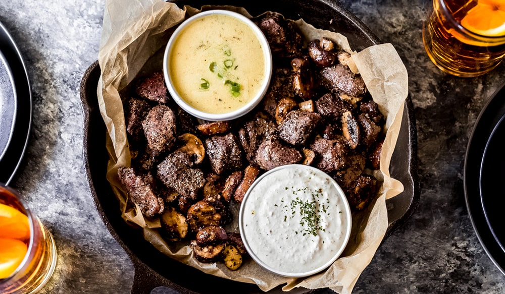 Air Fryer Venison Steak Bites