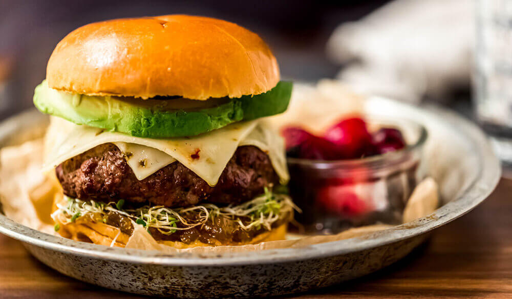 Cali Vibes Bison Burgers