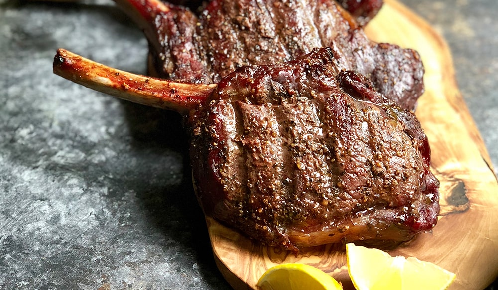 Florentine Style Bone-In Ribeyes