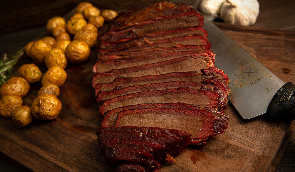 Smoked Bison Brisket