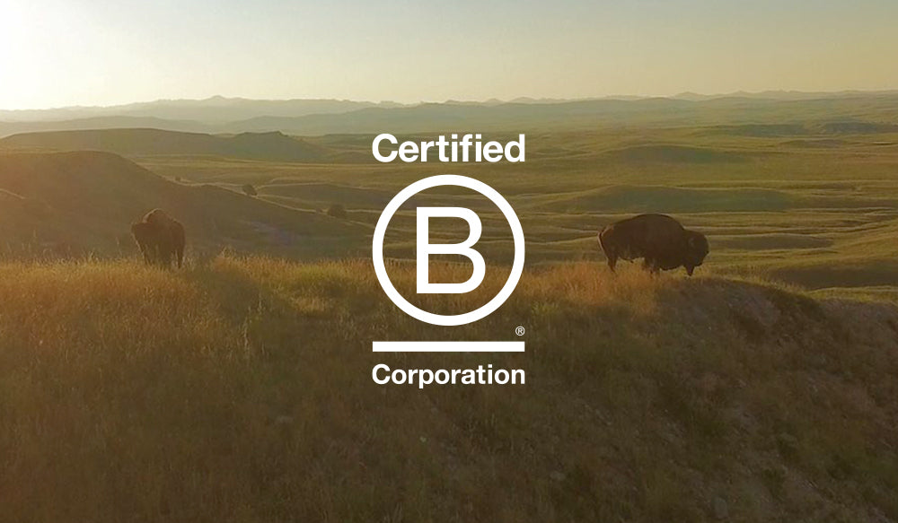 The Honest Bison is proudly B-Corp Certified.