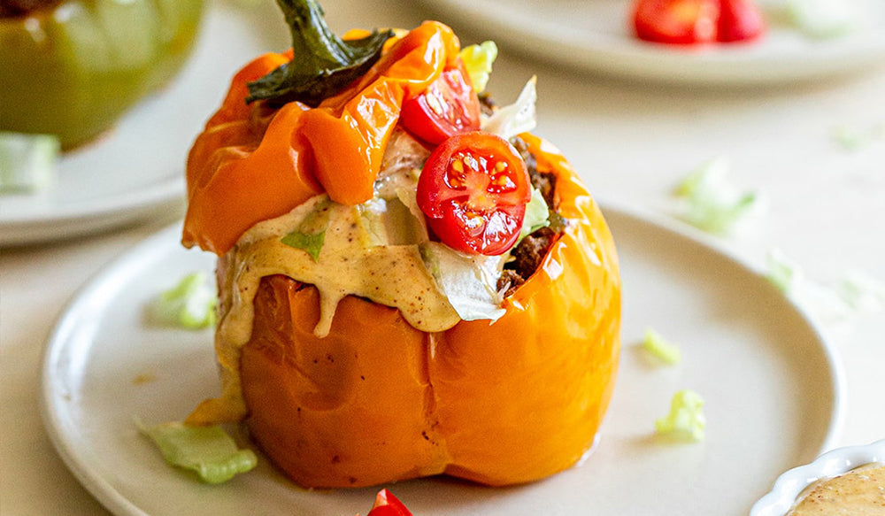 Instant Pot Venison Taco Stuffed Peppers