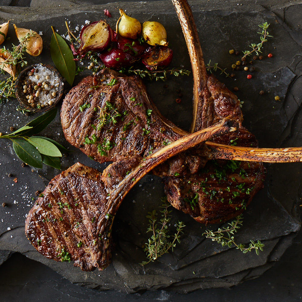 Elk Tomahawk Steak
