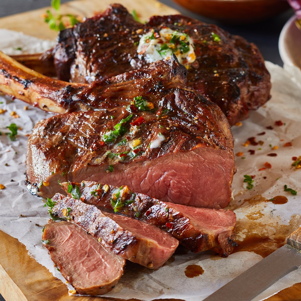 Tomahawk Bison Steak