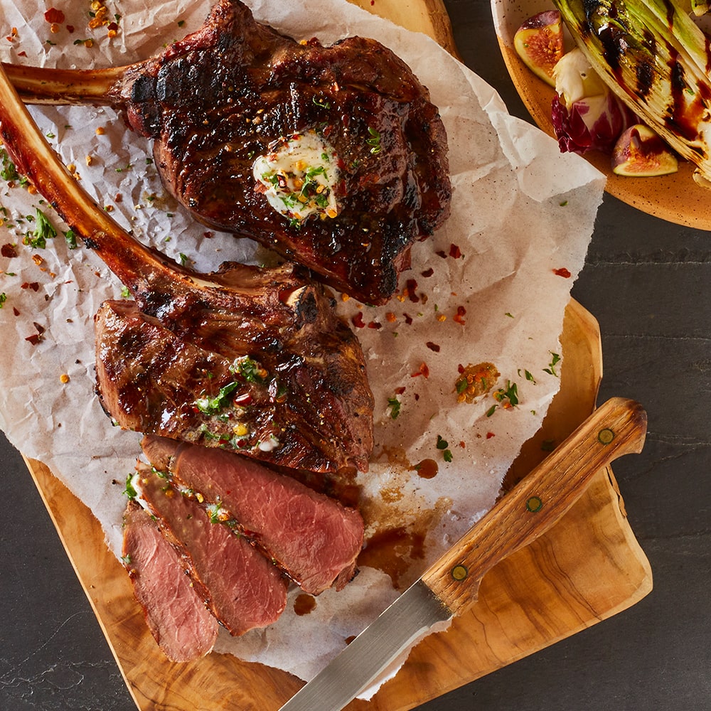 Tomahawk Bison Steak