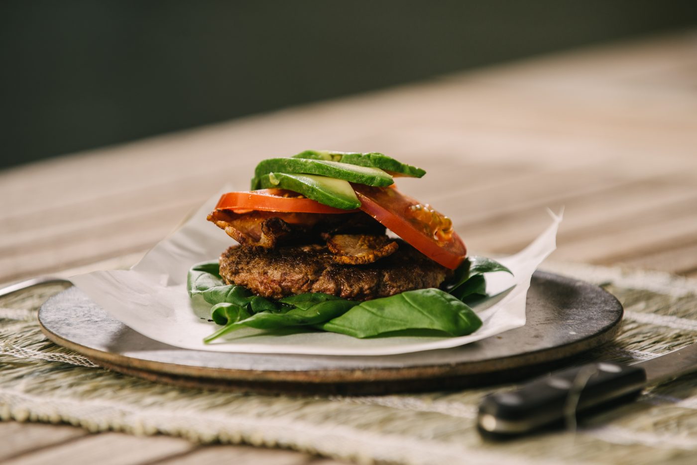 bison burger