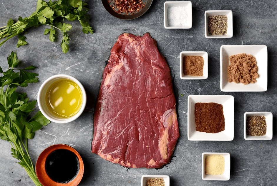 Chipotle Bison Flank Steak Recipe Ingredients